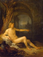 Soldier Bather, 1665. Creator: Gerrit Dou.