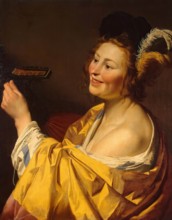 Lute Player, 1624. Creator: Gerrit van Honthorst.