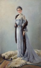 Portrait of Princess Z.N. Yusupova, 1903. Creator: Aleksei Petrovich Antropov.