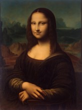 Portrait of Gioconda (copy), 1550. Creator: Anon.