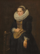 Portrait of a Flemish Lady, 1618. Creator: Anthony van Dyck.