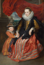 Susanna Fourment and Her Daughter, 1621. Creator: Anthony van Dyck.