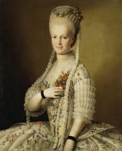 Portrait of Sarah Greig, 1770. Creator: Ludwig Christinec.