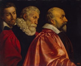 Group Portrait of Three Members of the Paris Council (fragment of the lost painting), 1616. Creator: Frans Pourbus the Younger.