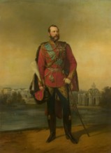 Portrait of Emperor Alexander II, 1866. Creator: Georg von Bothmann.