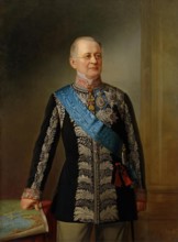 Portrait of Prince A.M. Gorchakov, 1874. Creator: Georg von Bothmann.