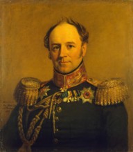 Portrait of Alexander Kh. von Benckendorf (1781-1844) (1st), 1822. Creator: George Dawe.