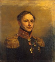 Portrait of Pyotr K. Essen (1772-1844), 1822. Creator: George Dawe.