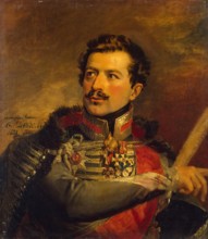 Portrait of Alexander N. Seslavin (1780-1858), 1823. Creator: George Dawe.