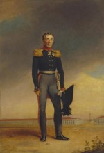 Portrait of Count Alexey Arakcheyev, 1825. Creator: George Dawe.