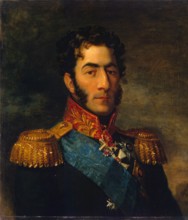 Portrait of General Pyotr Bagration (1765-1812), c1825. Creator: George Dawe.