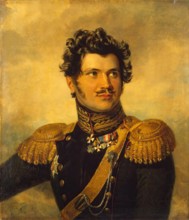 Portrait of Ivan O. Sukhozanet (1788-1861), 1822. Creator: Workshop of George Dawe.