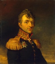Portrait of Ivan V. Manteuffel (1771-1813), 1822. Creator: Workshop of George Dawe.