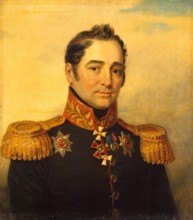 Portrait of Yegor I. Vlastov (1769/70-1837), 1824. Creator: Workshop of George Dawe.