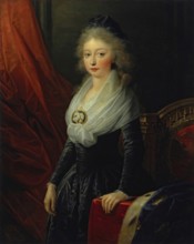 Portrait of Maria Theresia Charlotte of Bourbon, 1778. Creator: Heinrich Friedrich Füger.