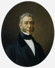 Portrait of Mikhail Golitsyn, 1865. Creator: Nikolay Nevryov.