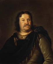 Portrait of Ya.F. Dolgoruky, (c1700s), 1850. Creator: Unknown.