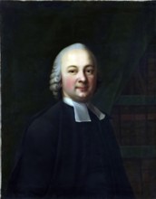 Portrait of Pastor A.F. Byushing, 1750. Creator: Vigilius Erichsen.