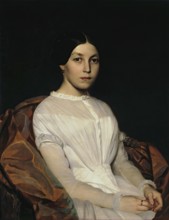 Alexandra Kutorga, 1847. Creator: Yakov Kapkov.