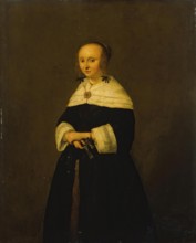 Portrait of a Woman, 1651. Creator: Adriaen van Ostade.