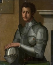 Portrait of Duke Alessandro de' Medici (1510-1537), 1600. Creator: Circle of Agnolo Bronzino.