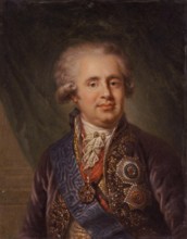 Portrait of Chancellor A.A. Bezborodko, 1805. Creator: Unknown.