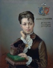 Portrait of A.S. Korf, 1850. Creator: Aleksander Tronin.