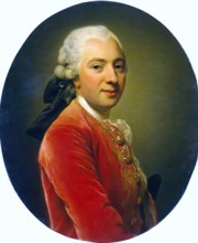 Portrait of a Man Wearing a Red Caftan, 1764. Creator: Alexander Roslin.