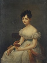 Portrait of Princess Anna Nikolayevna Golitsyna (?), 1825. Creator: Unknown.