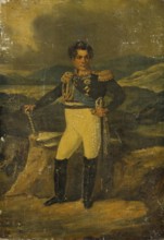 Portrait of Field-Marshal Johann Karl Friedrich Anton von Diebitsch, 1835. Creator: Francois Nicolas Riss.