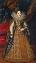Portrait of Margaret of Savoy, Duchess of Mantua, 1608. Creator: Frans Pourbus the Younger.