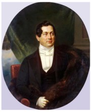 Portrait of Dmitry Volkonsky, 1850. Creator: Franz Kruger.