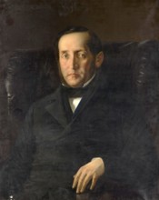Portrait of Count Nikolai Zubov, 1853. Creator: Fufayev.