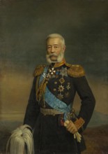 Portrait of Adjutant-General Alexander Liders, 1872. Creator: Georg von Bothmann.