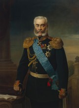 Portrait of Count A.V. Adlerberg II, 1878. Creator: Georg von Bothmann.