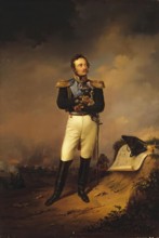 Portrait of Count Ivan Paskevich, 1869. Creator: Georg von Bothmann.