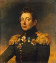 Portrait of Alexey P. Nikitin (1777-1858), 1822. Creators: George Dawe, Workshop of George Dawe.