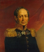 Portrait of Dmitry V. Lyalin (1772-1847/48), 1828. Creator: George Dawe.