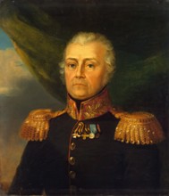 Portrait of Yermolai Ye. Hamper (1750-1814), 1828. Creators: George Dawe, Workshop of George Dawe.