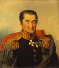 Portrait of Yevgeny I. Markov (1769-1828) (1st), 1823. Creators: George Dawe, Workshop of George Dawe.