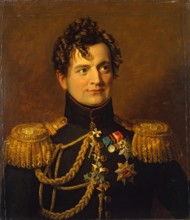 Portrait of Adam P. Ozharovsky (1776-1855), 1822. Creators: George Dawe, Workshop of George Dawe.