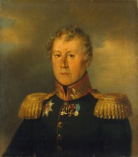 Portrait of Fyodor V. Zvarykin (1765-1826), 1823. Creators: George Dawe, Workshop of George Dawe.