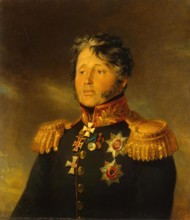 Portrait of Ivan V. Sabaneyev (1770/72-1829), 1823. Creators: George Dawe, Workshop of George Dawe.