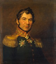 Portrait of Maxim F. Stavitsky (1778-1841), 1822. Creators: George Dawe, Workshop of George Dawe.