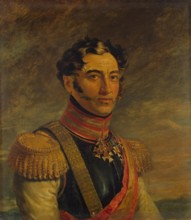 Portrait of Mikhail A. Arsenyev (1779-1838), 1825. Creators: George Dawe, Workshop of George Dawe.