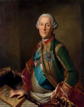 Portrait of Count Munnich, 1750. Creator: Heinrich Buchholz.