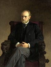 Portrait of I.F. Doss, 1900. Creator: Ilya Savich Galkin.