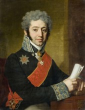 Portrait of Alexey Dolgorukov, 1811 Creator: Vladimir Borovikovsky.