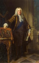 Portrait of Sir Robert Walpole, 1740. Creator: Jean Baptiste van Loo.