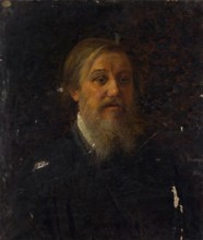 Portrait of an Unknown Man, 1881. Creator: Johann Köler.